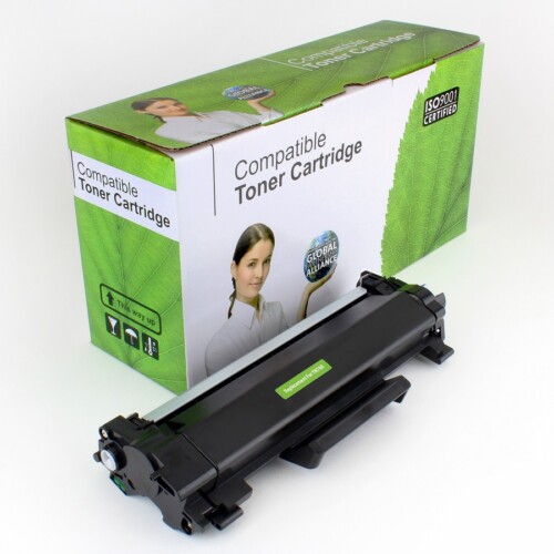 TN-760 Remanufactured Black toner cartridge for Brother printers.